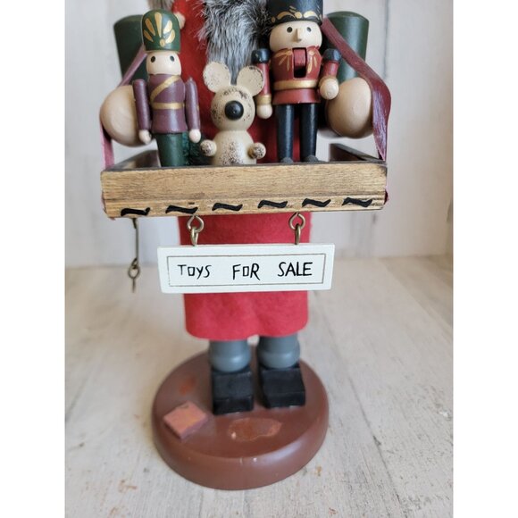 Zim toy vendor nutcracker AS IS Xmas vintage figure decor - Picture 5 of 14